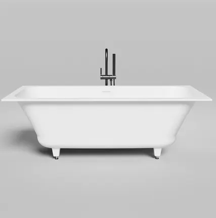 Фото №0 Ванна встраиваемая Salini S-Stone ORLANDA AXIS KIT 170x75 матовая/ДК белый 103323M