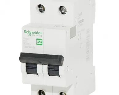 фото Выключатель автоматический 2п 6А С 4,5кА EASY9 Schneider Electric