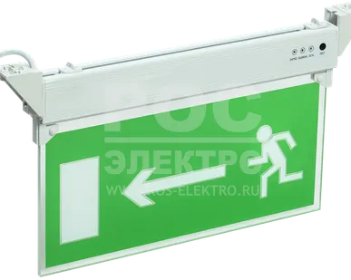фото ССА 2102 Светильник аварийный, 3ч, 3Вт, НАЛЕВО, IP20 IEK