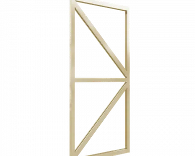 фото Дополнительная дверь для теплицы ЧЕЛСИ, цвет Слоновая кость (RAL 1015)