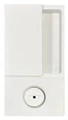 фото В30002.00.FM Дверная ручка AGB WAVE (Белый) под WC