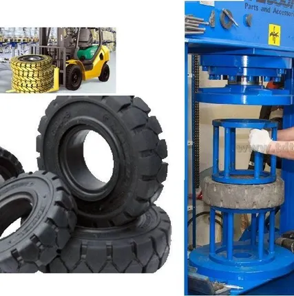 Фото №0 Бесплатная замена/перепрессовка шин на погрузчике!!!