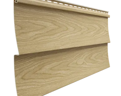 фото Сайдинг Docke Ёлочка D5C Зрелый каштан Деке LUX под дерево