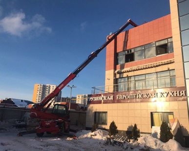 фото Аренда телескопический погрузчик