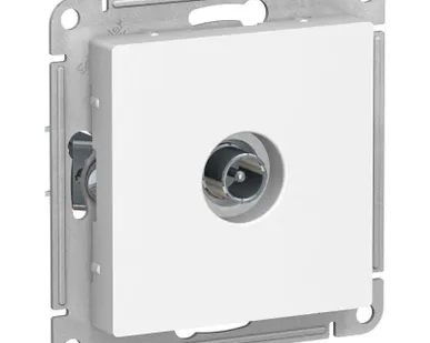 фото Механизм розетки TV оконечной AtlasDesign 1DB бел. SchE ATN000191