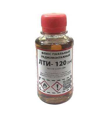 Фото №0 Флюс ЛТИ-120 100мл