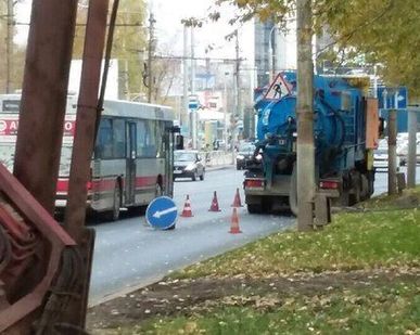 фото Видеодиагностика канализационной трубы