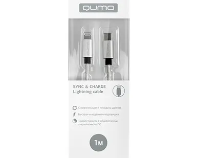 фото Кабель Qumo USB - Lightning MFI