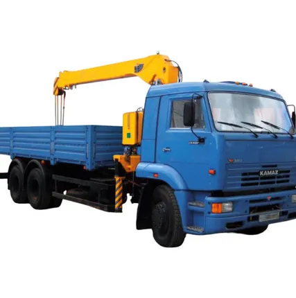 Фото №0 Манипулятор на базе КАМАЗ 65117 (борт 18 т, стрела 10 т)