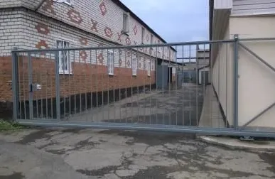 фото Откатные ворота решетка "Булат"