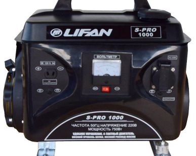 фото Бензиновая электростанция LIFAN S-PRO 1000