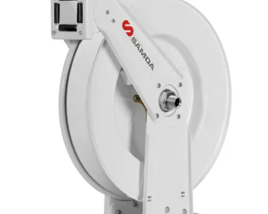 фото Двухопорная катушка для консистентной смазки, 10 м х 1/4", без рукава