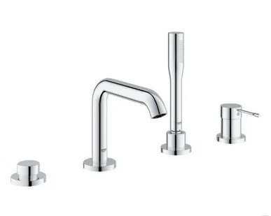фото Grohe Essence+ 19578001 Смеситель для ванны на 4 отверстия Grohe