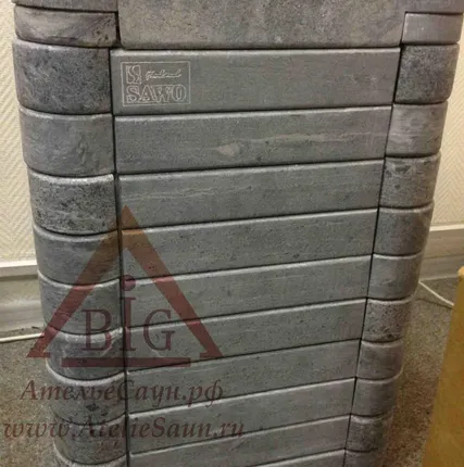 Фото №2 Электрокаменка Sawo Nimbus NIM 90 NS-P (без пульта, целиком из талькохлорита)