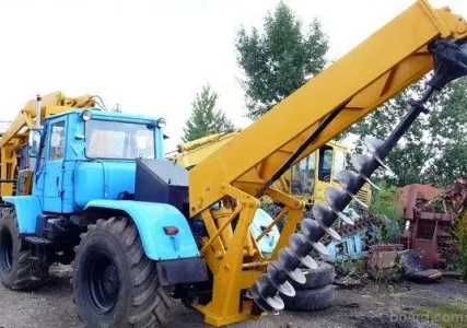 Фото №0 Установка опор ямобуром SCME CMS1-2000/45