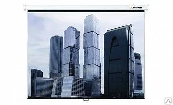 фото Настенный проекционный экран Lumien Eco Picture (LEP-100103) 200х200 см.
