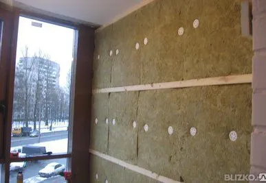 фото Укладка минеральной ваты