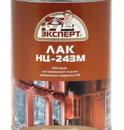 Фото №0 Лак ЭКСПЕРТ Лак для отделки мебели ЭКСПЕРТ НЦ-243 0,7 кг матовый