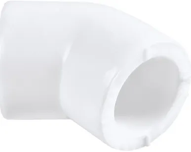 фото Угол полипропиленовый РВК 20 мм 45° (031001)