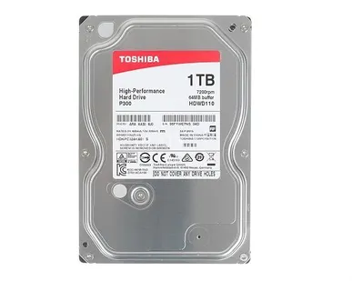 фото Жесткий диск 3.5" 1Tb Toshiba P300 HDWD110UZSVA, 7200rpm, 64Mb, 
SATA3