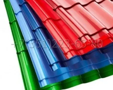 фото Металлочерепица Монтеррей от 0.45 до 1.5мм Макси Супермонтеррей любой цвет