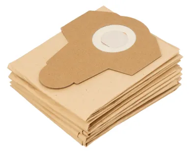 фото Комплект мешков одноразовых для пылесосов 28216 Denzel RVC20 RVC30 LVC20 LVC30, 5 шт.