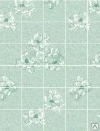 фото Панель ХДФ Магнолия морская волна ПО рустованная 1220*2440