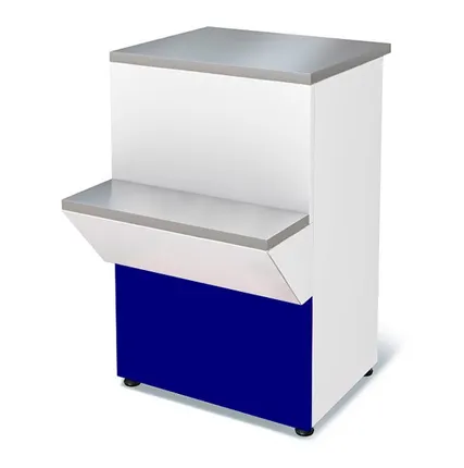 Фото №0 Прилавок Нова расчетно-кассовый неохлаждаемый (синий)