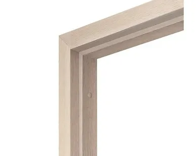 фото Комплект дверной коробки 900мм (937х28х70мм) с фурнитурой ламинированный Беленый Дуб Олови