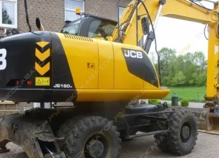 Фото №0 Аренда колесного экскаватора JCB JS 160W, Москва