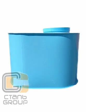 Фото №0 Емкость пластик пищ 0,5 куб м овал 1,1*0,75*0,75м