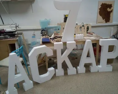 фото Декорации из пенопласта