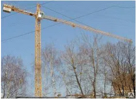 Фото №0 Услуга аренда башенного крана Liebherr 30 LC