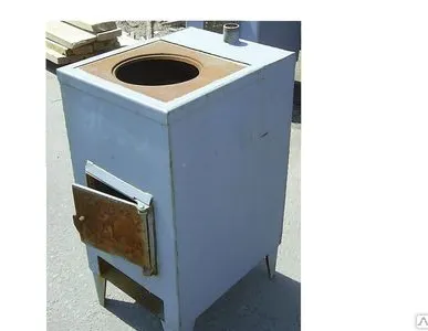 фото Котёл отопления на твёрдом топливе