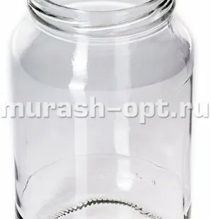 фото Банка стеклянная 3л винтовая горловина 1-82 (6)