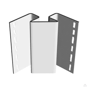 Фото №0 Внутренний угол Docke для винилового сайдинга Пломбир
