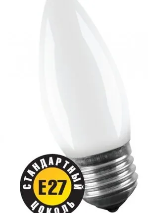 Фото №0 Лампа накаливания Navigator 94327 NI-B-60-230-E27-FR свеча 241454