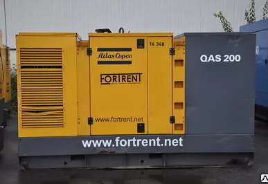 фото Аренда дизель генератора Atlas Copco QAS 200