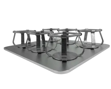 фото Платформа Stegler TS-FC-B с держателями колб 6×250 мл для шейкера POS-12