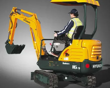 фото Гусеничный мини-экскаватор Хундай Hyundai R16-9