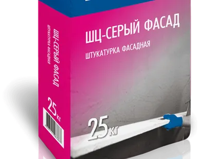 фото ШЦ-СЕРЫЙ ФАСАД Штукатурка фасадная (25 кг)