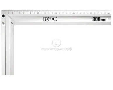 фото Угольник алюминиевый Topex 350 мм