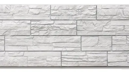 Фото №0 Фасадная панель Docke Stein Молочный