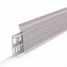 фото Плинтус Ясень серый «Деконика» 85мм