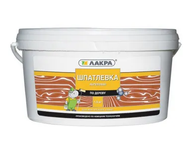 фото Шпатлевка по дереву 1,5кг береза Лакра
