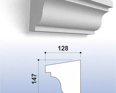 фото Карниз (лепнина) К018b