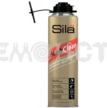Фото №0 Очиститель монтаж пены 500 ml SILA (12) П