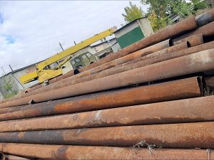 фото Труба бу 273 мм стенка 8.5 мм, объем 15 тонн