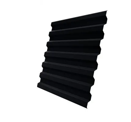 Фото №0 Профнастил С21R Grand Line 0,5 PurPro Matt (275) RAL 9005 черный