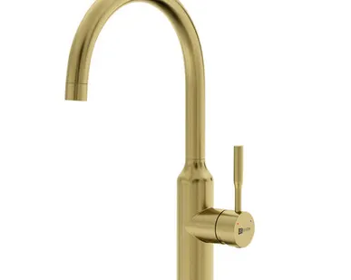 фото Смеситель Lemark Expert LM5079LGN для кухни с поворотным изливом